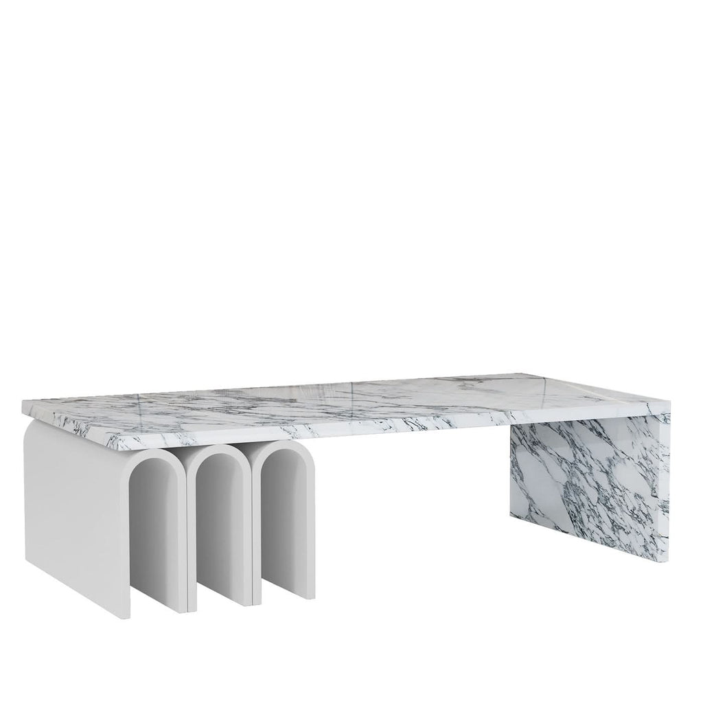 VOUSSIOR COFFEE TABLE, MARBLE