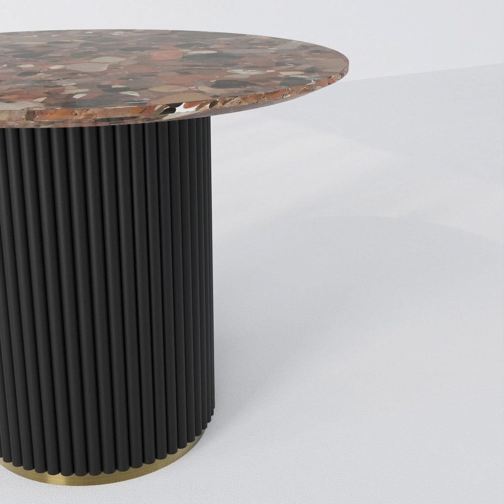 LOLLIPOP SIDE TABLE - MARBLE