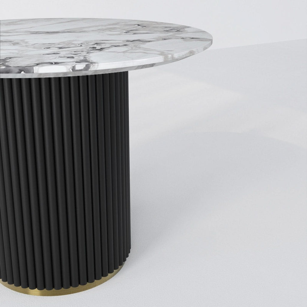 LOLLIPOP SIDE TABLE - MARBLE
