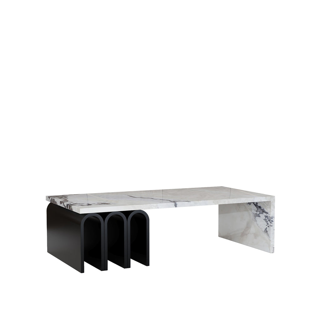 VOUSSIOR COFFEE TABLE, MARBLE