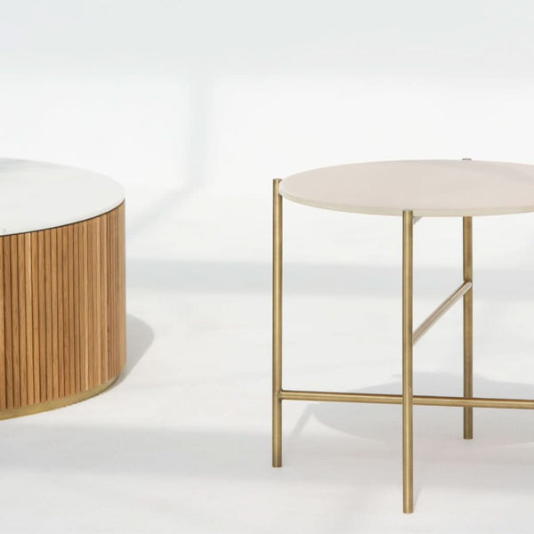 GRACE SIDE TABLE - GLASS