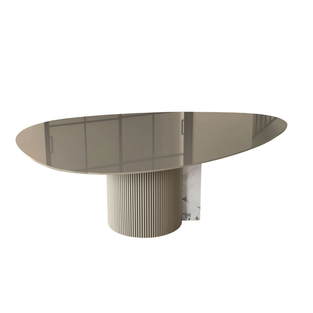 GUILD SPLIT TABLE - ORGANIC, GLASS