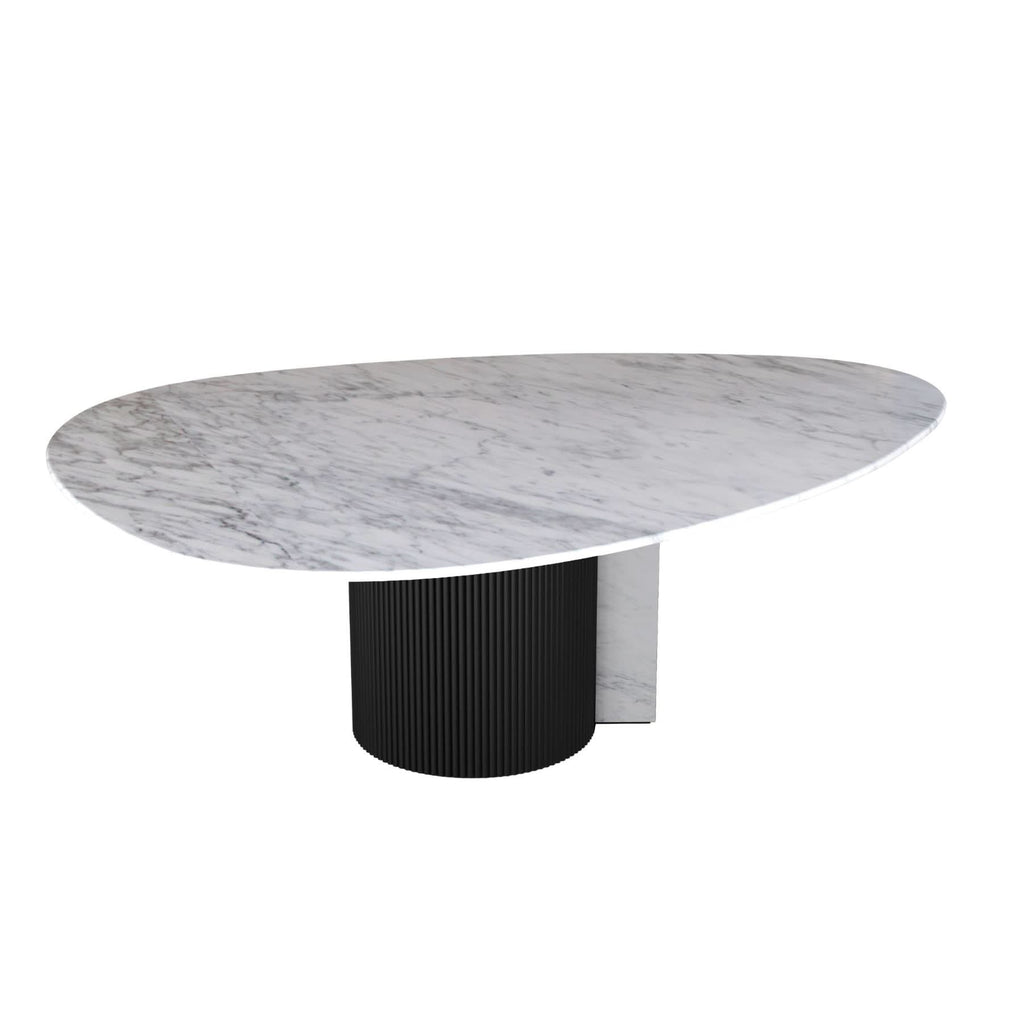 GUILD SPLIT TABLE - ORGANIC, MARBLE