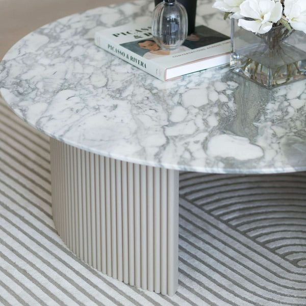 ECLIPSE COFFEE TABLE - MARBLE
