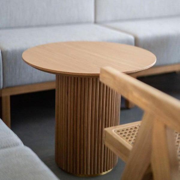 LOLLIPOP SIDE TABLE - WOOD