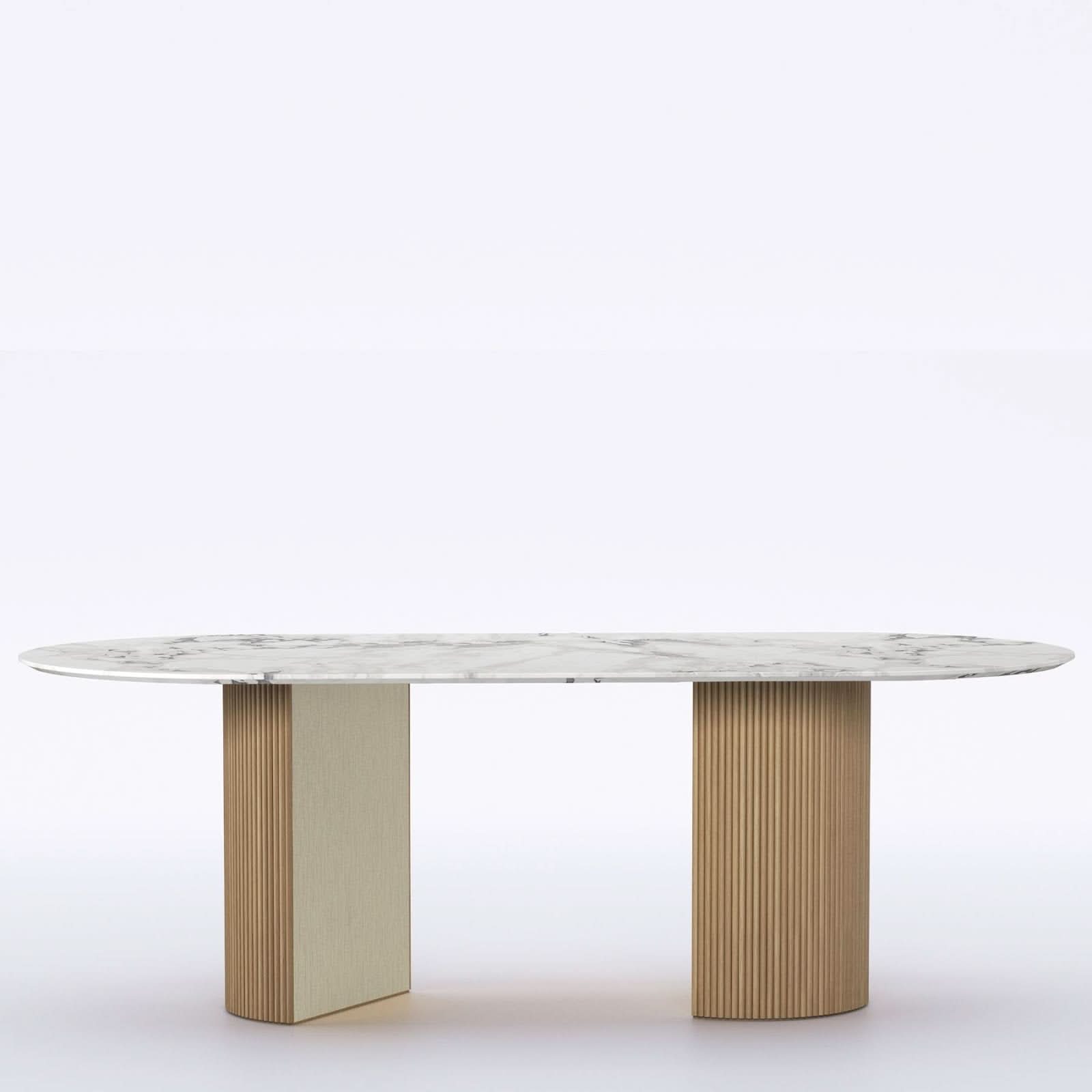 Guild Table GUILD TABLE - MARBLE, OBROUND – The Line Concept