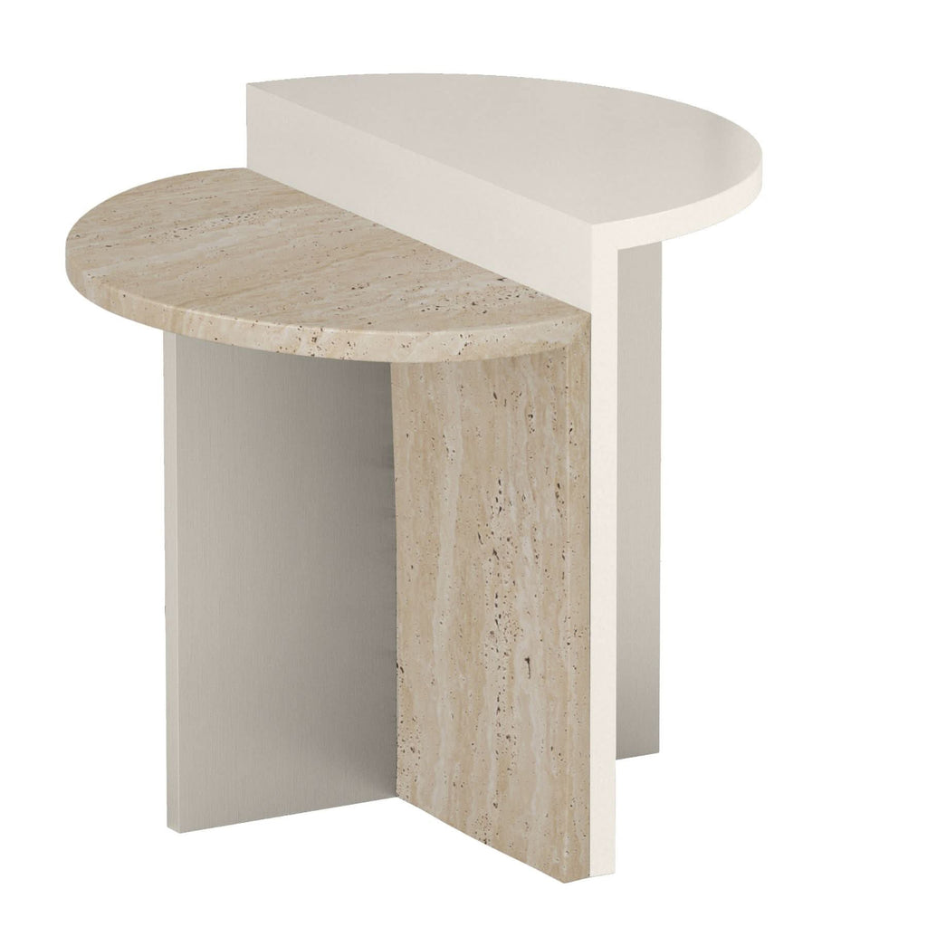 ALP SIDE TABLE, BRASS