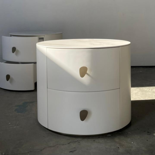 DARA BEDSIDE TABLE, STONE