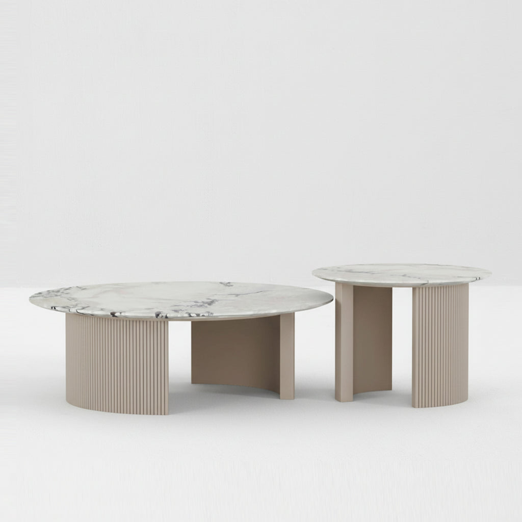 ECLIPSE COFFEE TABLE - MARBLE