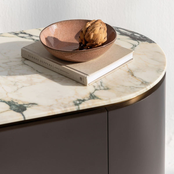 KURVA SIDEBOARD, BRASS HANDLE