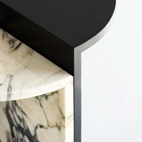 ALP SIDE TABLE, BRASS