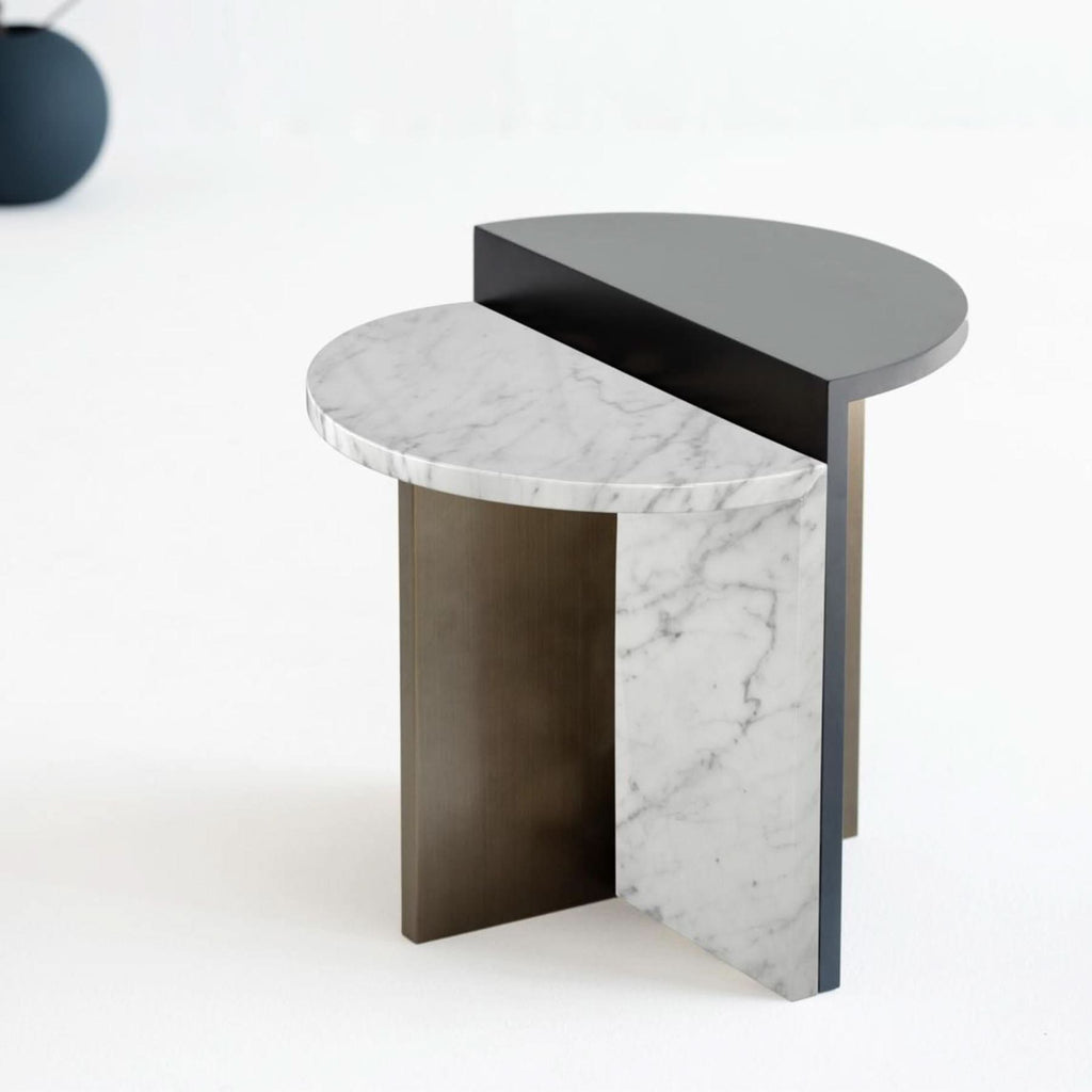 ALP SIDE TABLE, BRASS