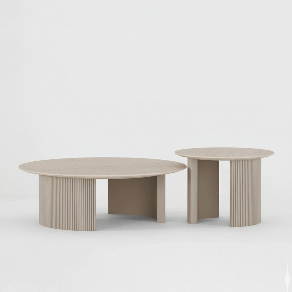 ECLIPSE COFFEE TABLE - MARBLE