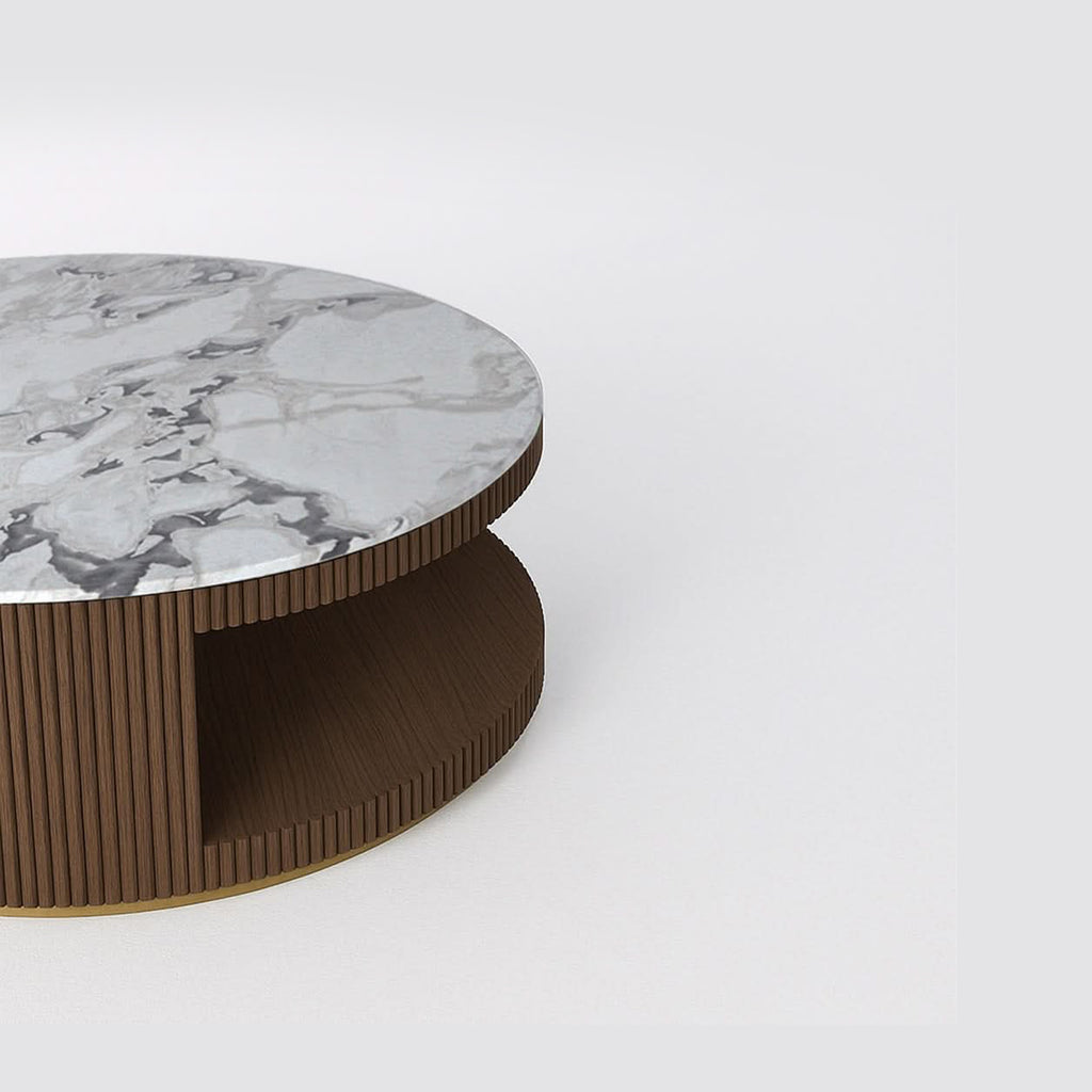 INFINITY COFFEE TABLE - MARBLE