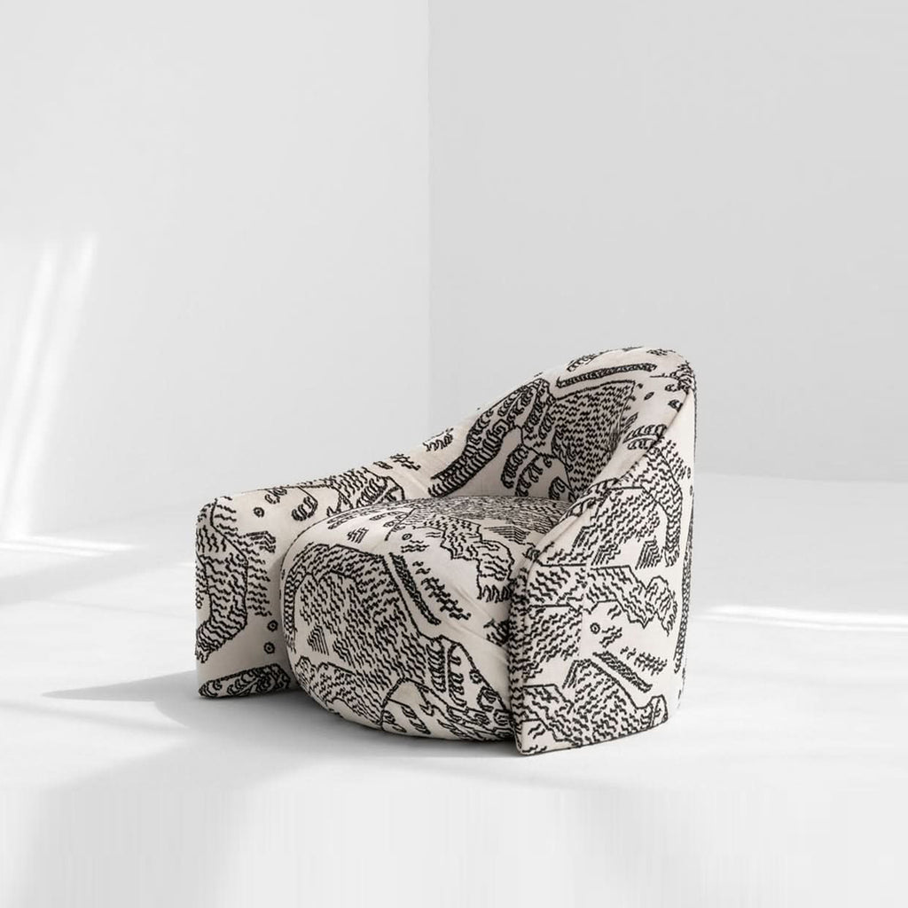 MEANDER ARMCHAIR, PATTERN