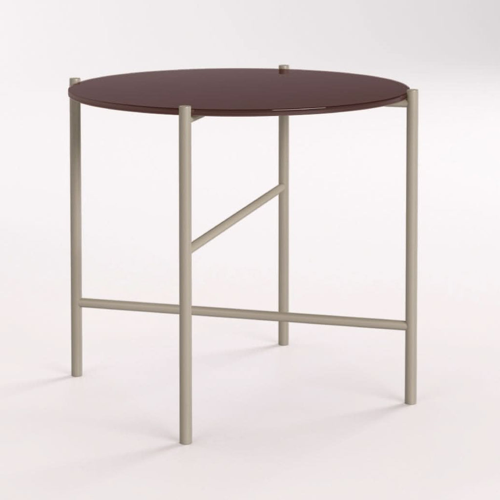 GRACE SIDE TABLE - GLASS