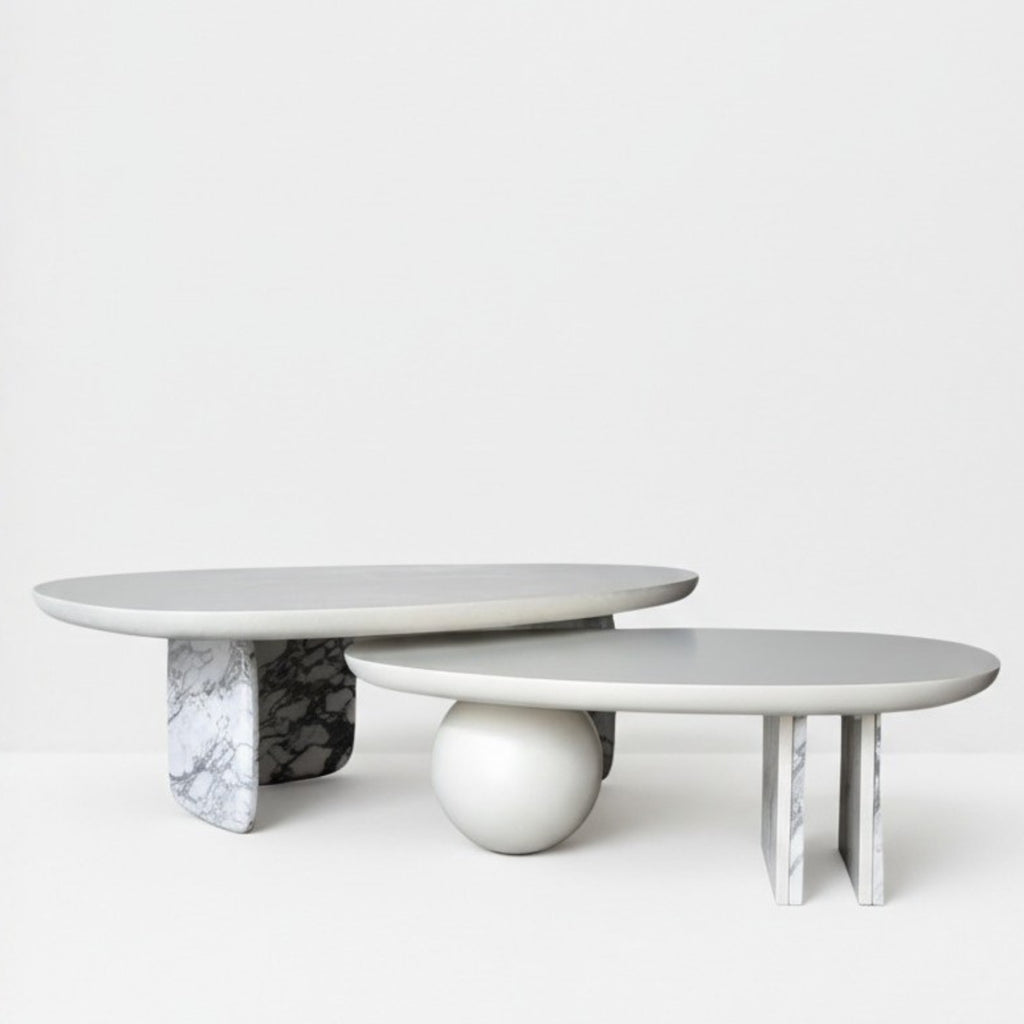 OYSTER/CLAM COFFEE TABLE SET