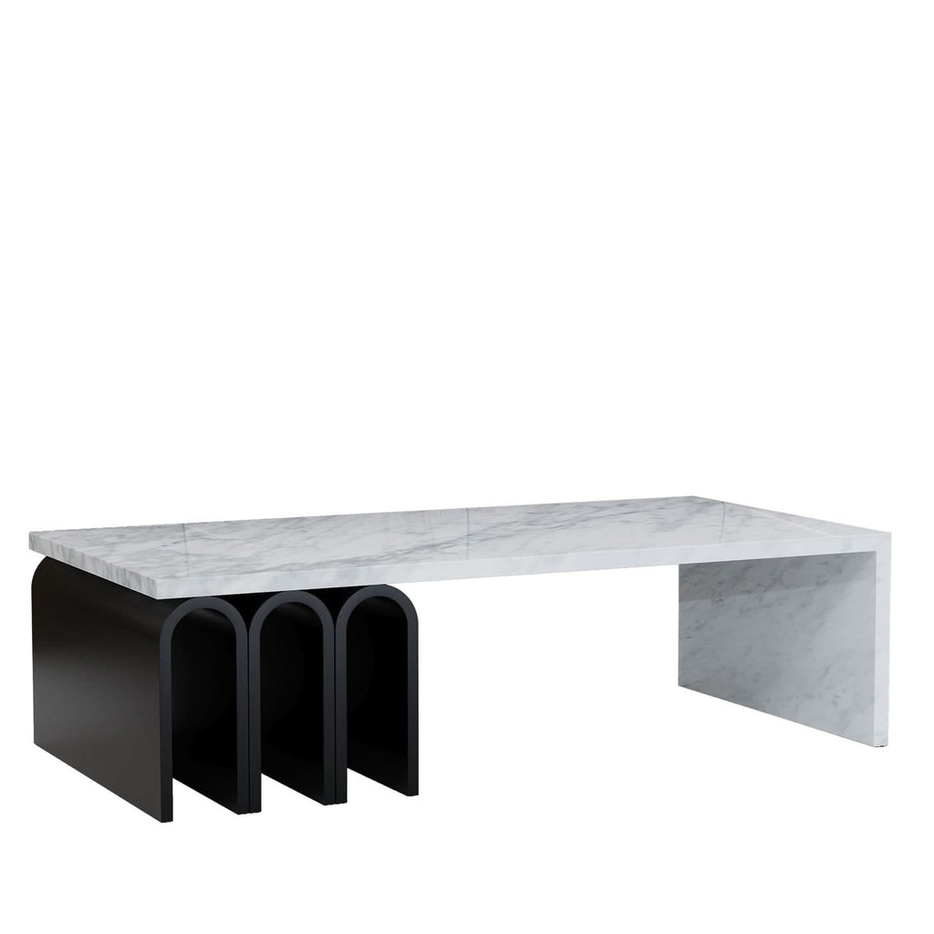 VOUSSIOR COFFEE TABLE, MARBLE
