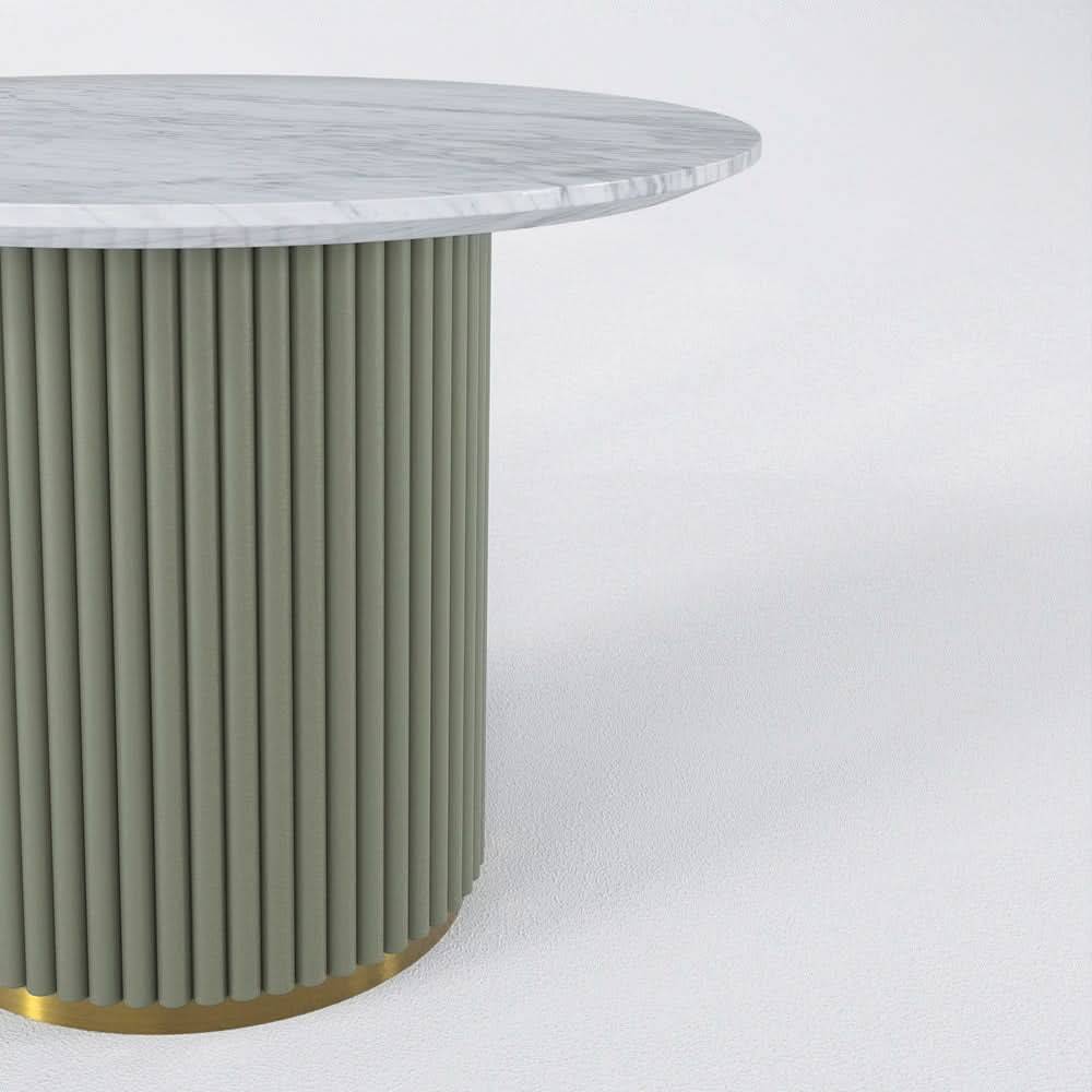 LOLLIPOP SIDE TABLE - MARBLE