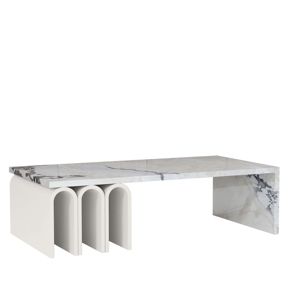 VOUSSIOR COFFEE TABLE, MARBLE