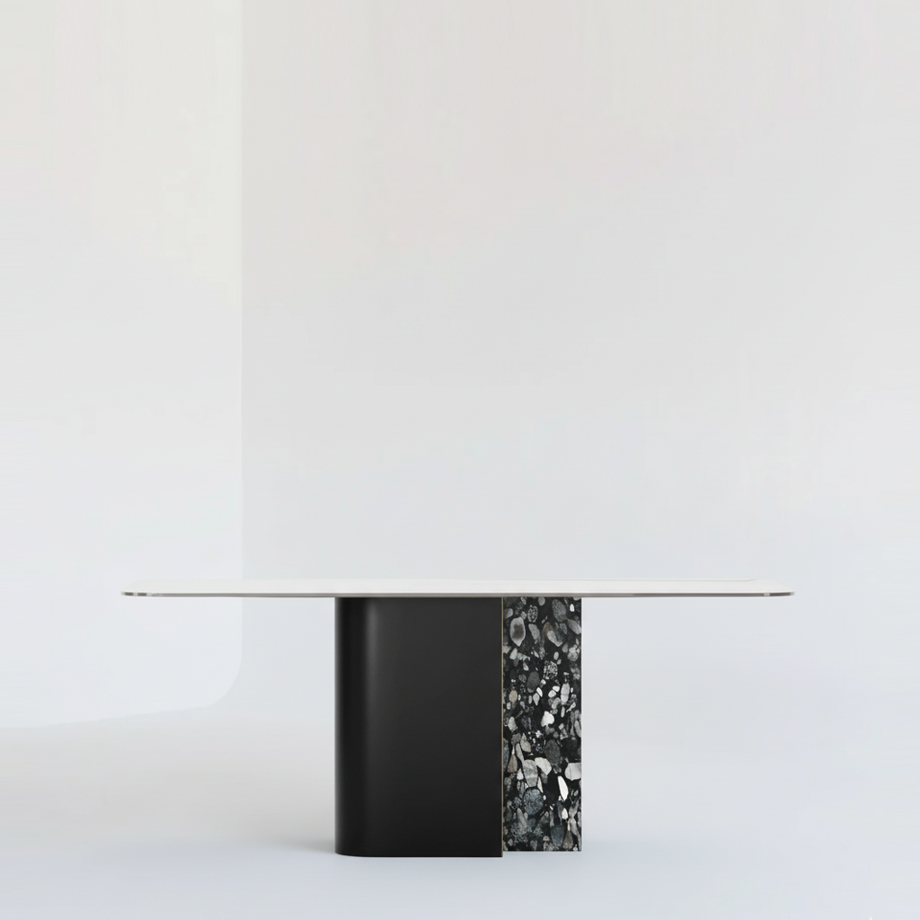 TECTONIC DINING TABLE, GLASS