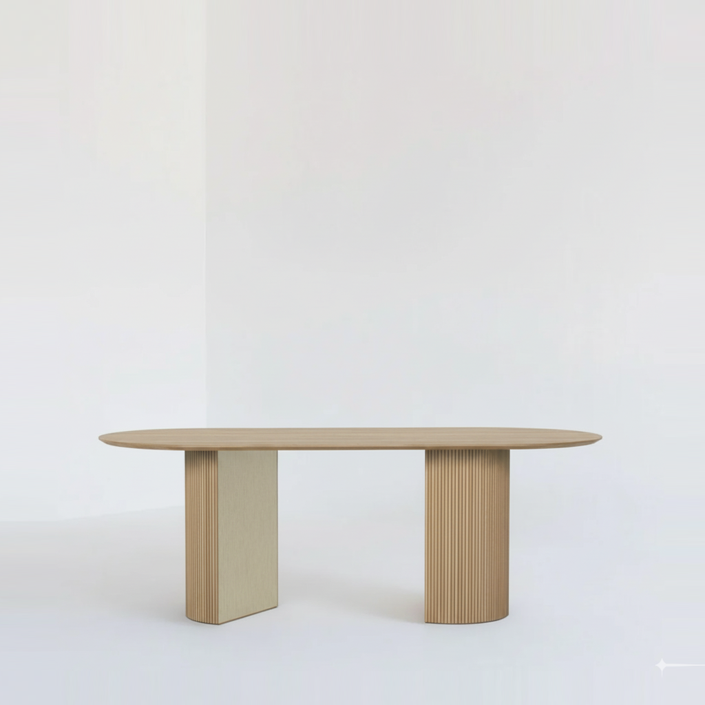 GUILD TABLE - WOOD, OBROUND