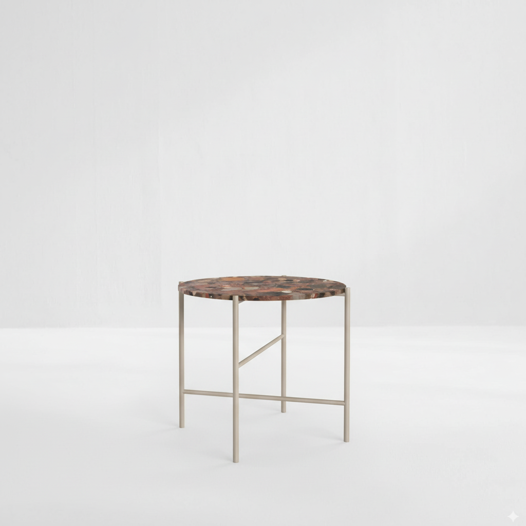 GRACE SIDE TABLE - MARBLE