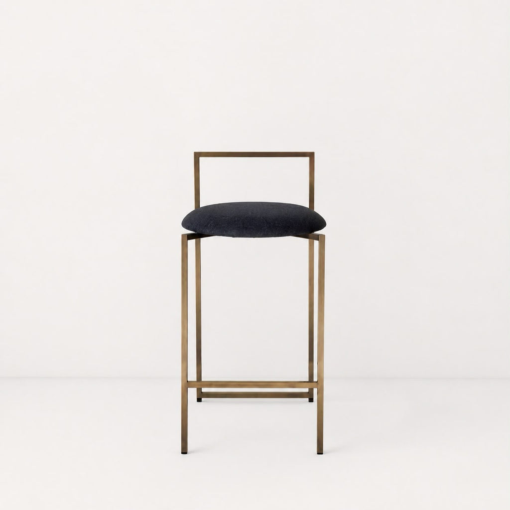 FRAME BARSTOOL, BRASS