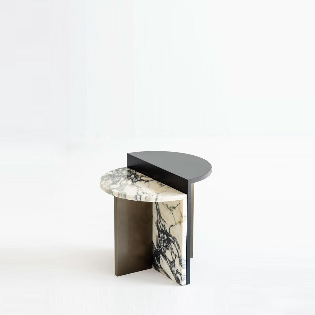 ALP SIDE TABLE, BRASS
