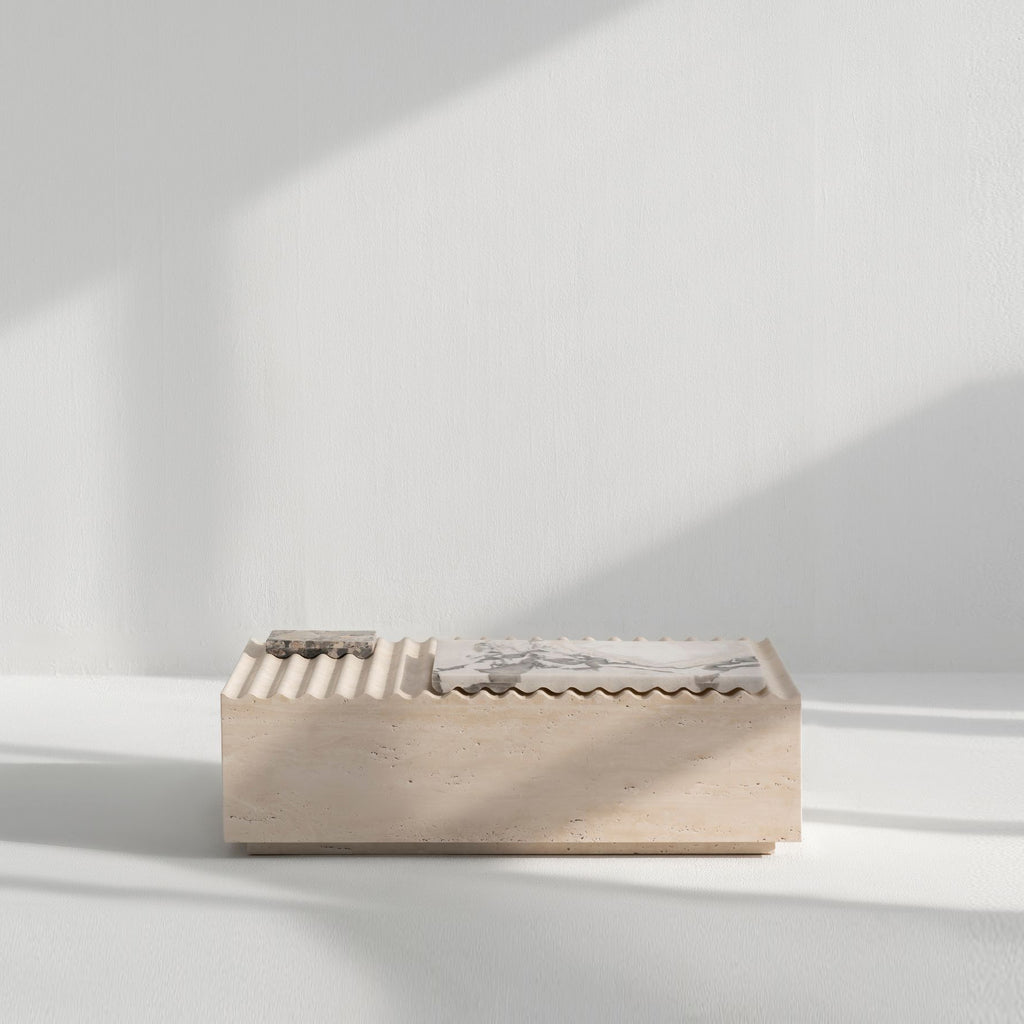 ONDA COFFEE TABLE, STONE