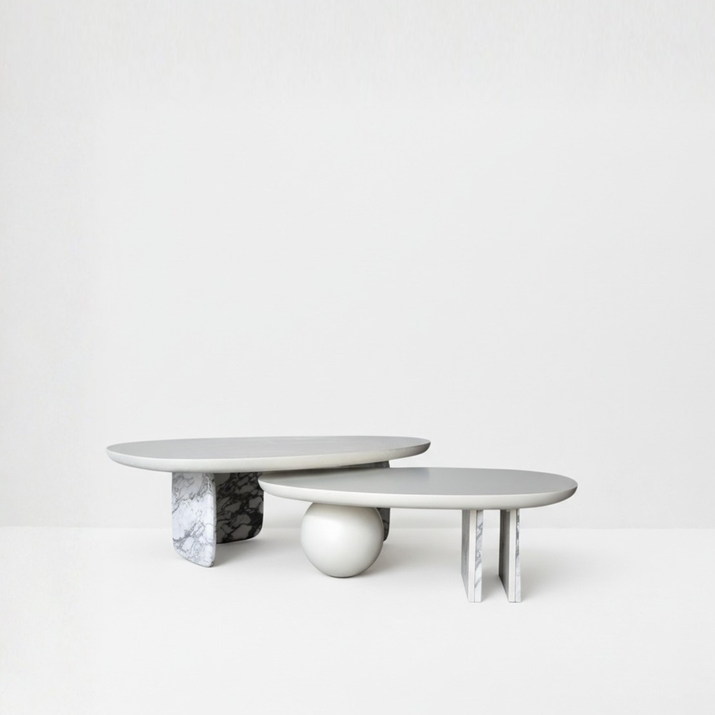 OYSTER/CLAM COFFEE TABLE SET
